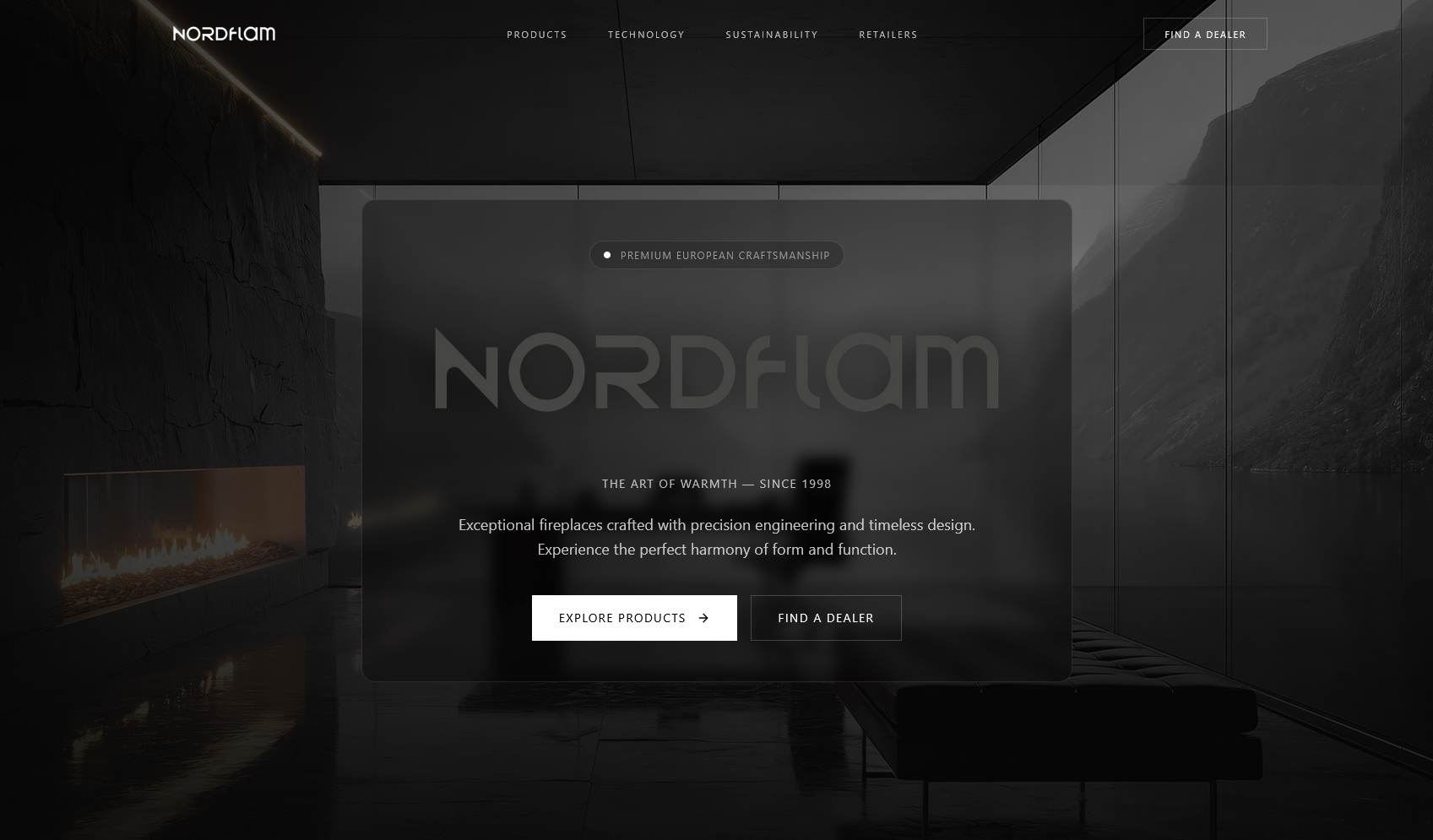 NORDflam SA project interface